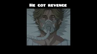 he got revenge for his wife and son #anime