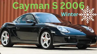 Porsche Cayman S 2006 winter driving review