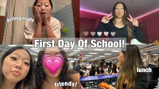 GRWM + VLOG: FIRST DAY OF FRESHMAN YEAR