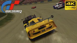 Gran Turismo 2 | 🆁 Lotus Elise GT1 | 4K60 Gameplay