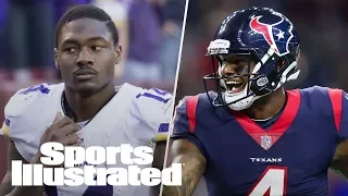 Why Was Stefon Diggs In Round 5 Of 2015 Draft, O'Brien On Deshaun Watson | PFN | Sports Illustrated