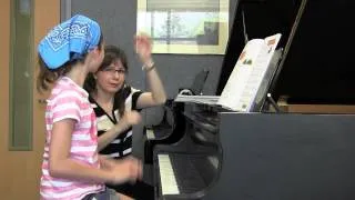 p. 7 "Sally Go 'Round the Sun" - Succeeding at the Piano® - Grade 3 - Lesson and Technique Book