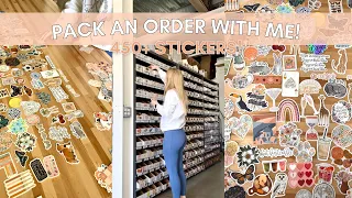 THE BIGGEST Sticker Order EVER!!! | 450+ Sticker Designs, Small Business Vlog