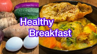Just Add Eggs With Sweet Potatoes Its So Delicious/ Simple  Breakfast Recipe/ Cheap & Tasty Snacks