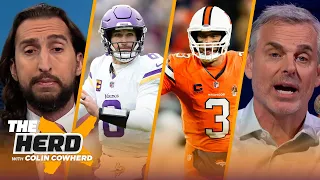 Kirk Cousins to Falcons, Fields' market, What impact will Russ have for the Steelers? | THE HERD