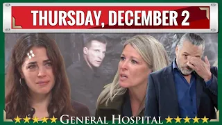 ABC General Hospital 12-2-2021 Spoilers | GH Thursday, December 2