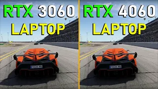 RTX 3060 Laptop vs RTX 4060 Laptop | Test in GAMES 1080p | Tech MK