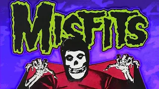 Удивительная история группы MISFITS (The Strange History of THE MISFITS) #music #punk