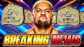 Tanga Loa Solo Sikoa WIN WWE TAG TEAM TITLES 2024! WWE News