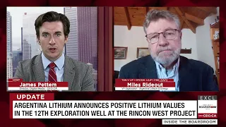 Inside The Boardroom: Argentina Lithium & Energy Announces Positive Lithium Values