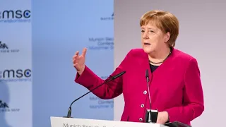 Merkels Rede: Abrüstung für Europas Sicherheit