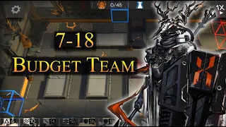 7-18 Patriot Boss battle - Budget Setup [Arknights]