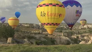 Полеты воздушных шаров в Каппадокии
