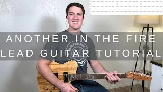 Another In The Fire Lead Guitar Tutorial w/tab | Hillsong UNITED
