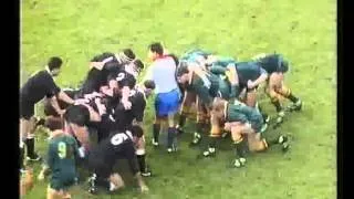 old style scrummaging