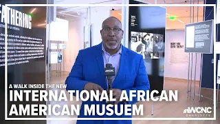 A walk through the new International African American Museum in Charleston