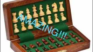 10” INCH MAGNETIC TRAVEL CHESS SET REVIEW