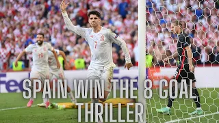 Croatia 3-5 Spain | Spain Win The 8 Goal Thriller | Euro 2020