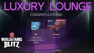 Luxury lounge, see what I got? 😱💥● WoT Blitz