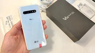 Распаковка LG V60 ThinQ 5G - Восстановленный на Snapdragon 865