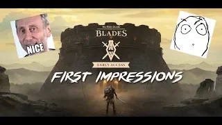 The Elder Scrolls Blades (Early Access)| First Impressions | Gameplay | Not What i Expected