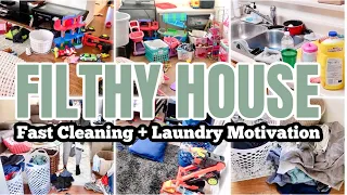 2021 AFTER THE WEEKEND FILTHY HOUSE CLEAN WITH ME | CLEANING AND LAUNDRY MOTIVATION| 2021HOUSE CLEAN