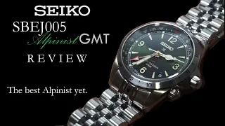 Seiko SBEJ005 Alpinist GMT Review | The Best Alpinist Yet