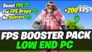 How To Boost FPS & GET LOWER PING IN FORTNITE CHAPTER 3! (200+FPS)