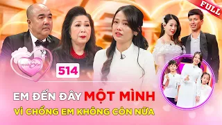 Cô gái khiến cả trường quay CAY KHÓE MẮT với hồi ức bên người chồng ĐÃ KHUẤT | VỢ CHỒNG SON 514