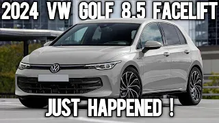 ALL NEW 2024 - 2025 VW GOLF 8.5 FACELIFT --- FIRST LOOK, OFFICIAL INFORMATION & SPECS REVEALED !
