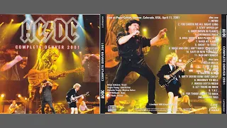 AC/DC - LIVE Denver Colorado, USA, April 11 2001 (Enhanced FM-Broadcast)