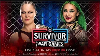 Ronda Rousey VS Shotzi SmackDown Women’s Championship Survivor Series WarGames￼