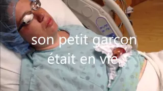 Vidéo  Elle allait devenir maman!