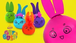 SUNNY BUNNIES | Crafty Squashies | Arts & Crafts | Cartoons for Kids