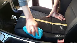 Come pulire un sedile in tessuto con Textile