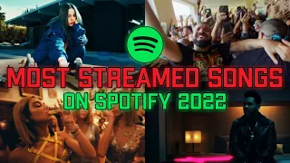 Top 50 Most Streamed Songs on Spotify 2022