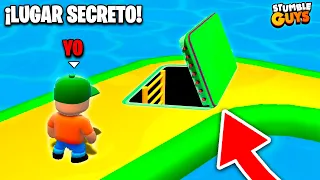 🤬 ¡NADIE PUEDE ENTRAR AQUI! 😱 Los LUGARES SECRETOS de STUMBLE GUYS 🥳