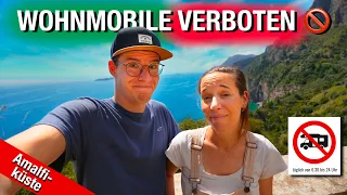 AMALFIKÜSTE | HIGHLIGHT in ITALIEN 🇮🇹 | Wohnmobile VERBOTEN 🚫🤷‍♂️😲 | Amalfi 2024