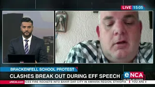 EFF protesting against alleged racism | Brackenfell School protest
