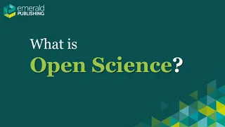 Webinar: What is Open Science?