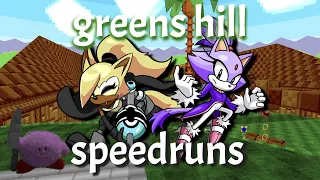 srb2 oldc: greens hill speedruns [blaze/whisper]