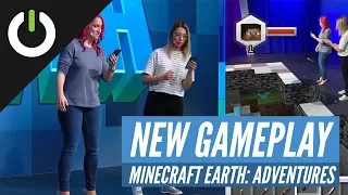 Minecraft Earth: Adventures Gamplay, Minecon 2019 (Mojang) - iOS, Android