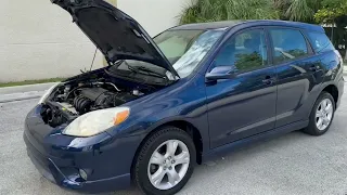 2006 TOYOTA MATRIX XR AWD FOR SALE 954-491-4810