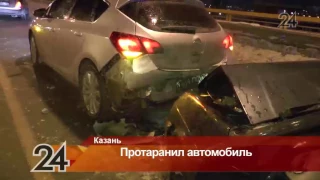 «Лада» врезалась в Opel Astra на мосту Миллениум