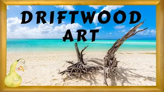 DRIFTWOOD UPCYCLED INTO BEAUTIFYL COASTAL DECOR ART