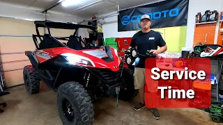 CFMOTO ZFORCE Oil Change & Service Tips 2020/2021 | Break in Maintenance