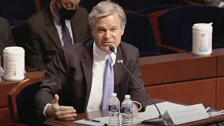 FBI Director Chris Wray testifies before US House panel