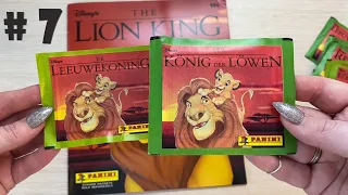 PANINI Раритетный Альбом для наклеек Король Лев (The Lion King) 1994 год. Распаковка 10 пакетиков!#7