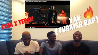 NIGERIANS REACTING TO TEPKI AND CEZA | "Yak" | Türkçe rap reaksiyon | (Türkçe altyazı)