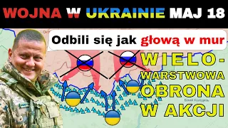 18 MAJ: CHARKÓW SIĘ TRZYMA. Ukraińska Wielowarstwowa Obrona Zatrzymuje Rosjan | Wojna w Ukrainie